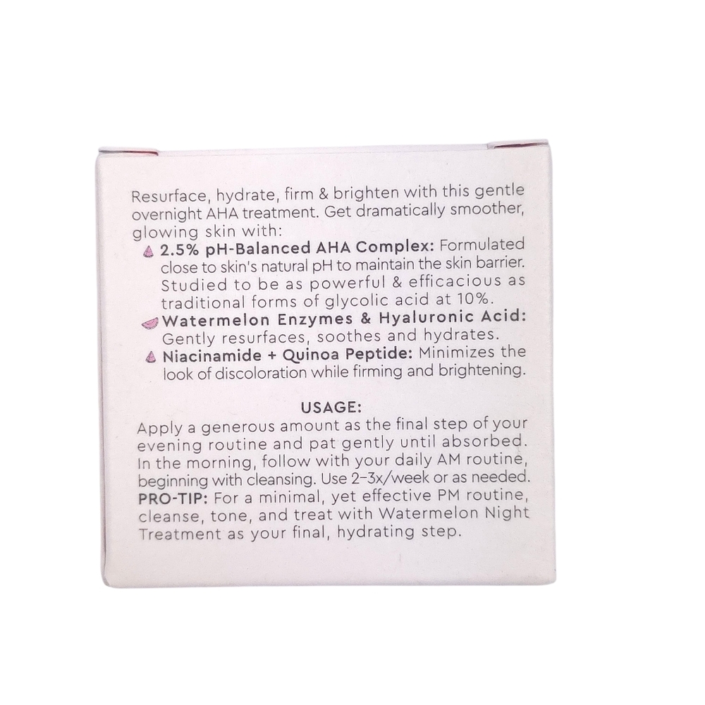 Glow Recipe Watermelon Glow AHA Night Treatment - Picture 4 of 6